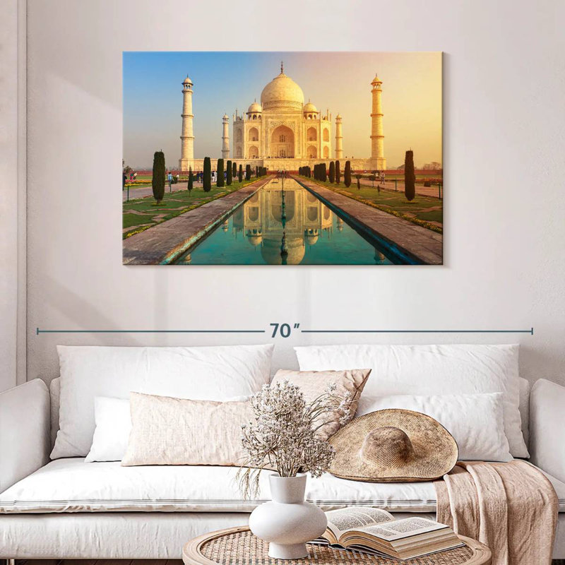 Réflexion Adella Taj Mahal, H 30 po x l 45 po