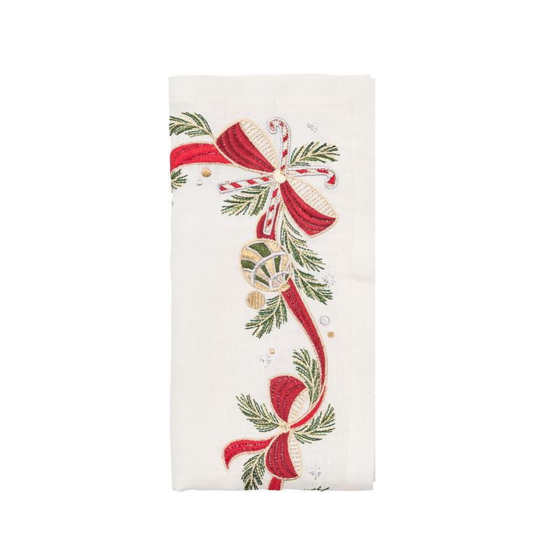 Tinsel Bow Napkin