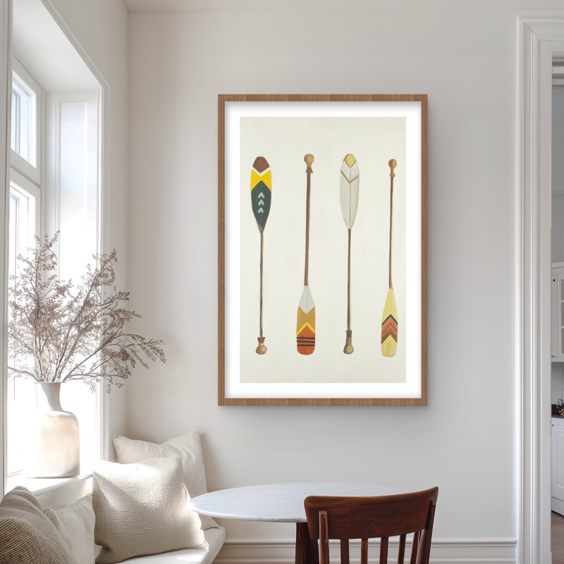 Canoe Paddles - Contemporary Brown