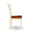 5 Piece Kitchen Table & Chairs Set Includes a Rectangle Dining Room Table with Butterfly Leaf and 4 Solid Wood Seat Chairs, Buttermilk & Cherry-1840366674