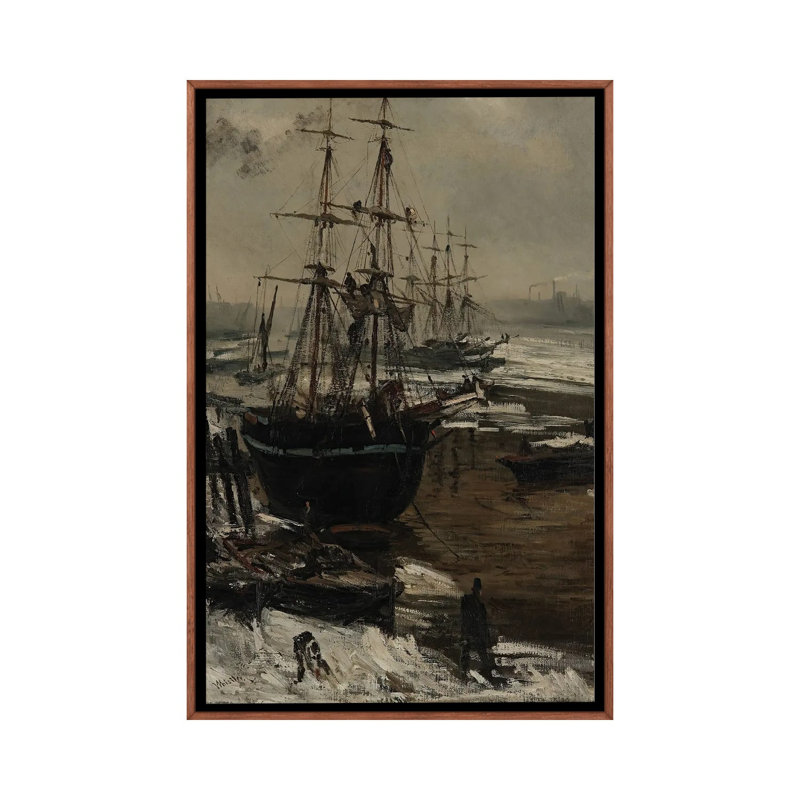 Print, 152.4 cm H x 101.6 cm W x 4.445 cm D, Classic Wood