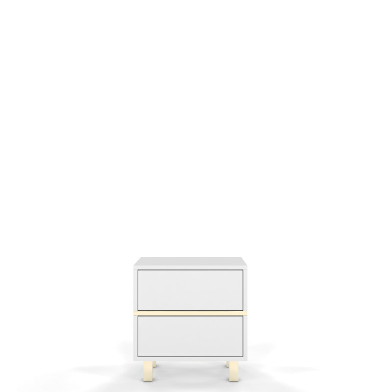 Paris 49cm W Bedside Table