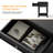 Solid Wood Nightstand With Drawer, Open Shelf, 2 Power Outlets, 1 USB Port, and 1 Type-C Port-415519452