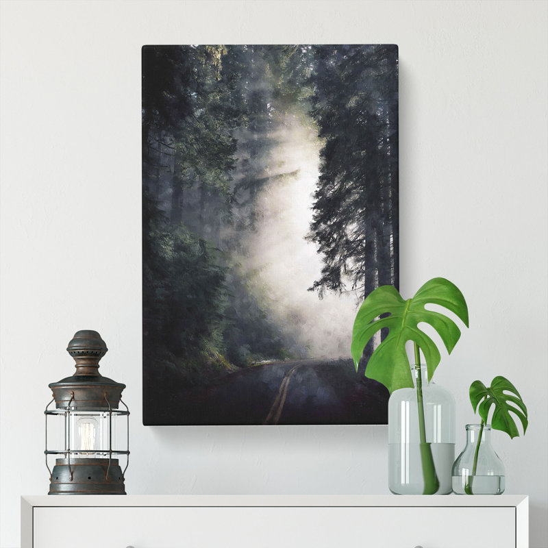 Forest Light - Wrapped Canvas, 76cm H x 50cm W x 3cm D