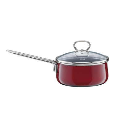 Top 3000 ROSSO 1L Enamelware Saucepan