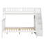 Lit superposé simple en bois avec rangement Jakeria Kids-1036631710