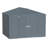 Elite Steel Storage Shed, 10X8, Anthracite-119308515
