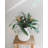 Artificial Pink Bromeliad Plant 12"