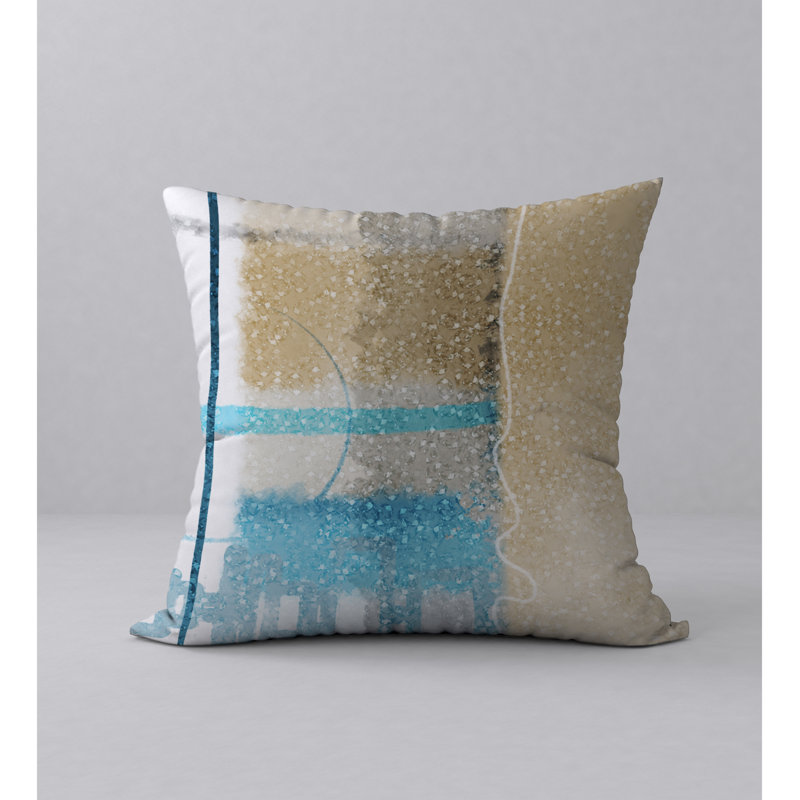 Reversible Throw Pillow, 18" x 18"