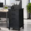 Classeur à 3 tiroirs, armoire de rangement rustique pour la maison et le bureau-658316890