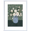 «Mason Jar Bouquet III» par Emma Scarvey - reproduction d'art encadrée
