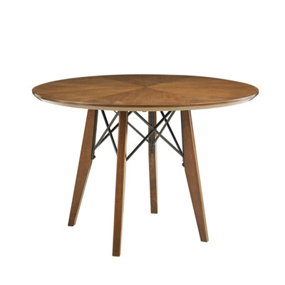Petracca Round Solid Wood Dining Table