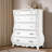 Lasiya 5 Drawer Chest White