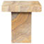 Table d'appoint carrée en marbre Jocelina