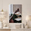 «Cello Scroll and Bow on Green Velvet», art mural-505008235