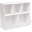 Bibliothèque blanche pour enfants et casier de rangement pour jouets, armoire en L pour chambre d'enfant, salle de jeux, couloir