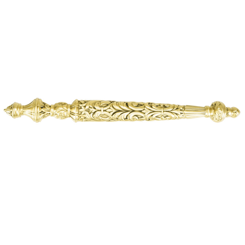 6” C TO C VERTICAL ONLY BELLEVIEW PULL, Dark Gold