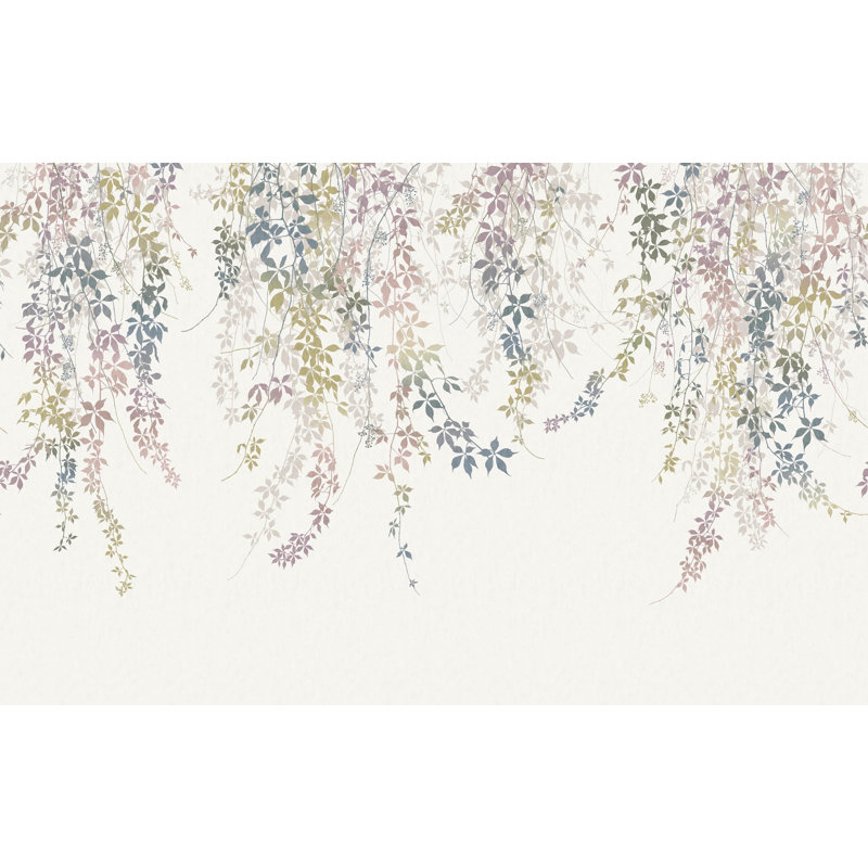 Clarissa Hulse Virginia Creeper Autumn Fixed Size Mural, White