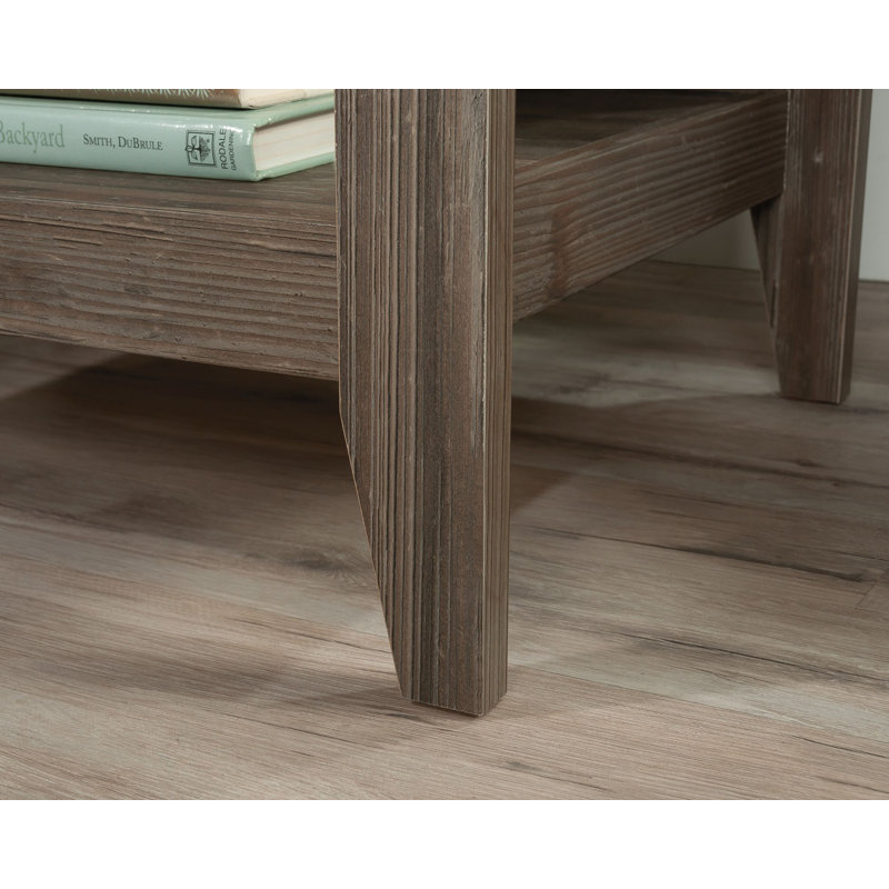 Summit Station Glacier Oak Nightstand with Open Shelves