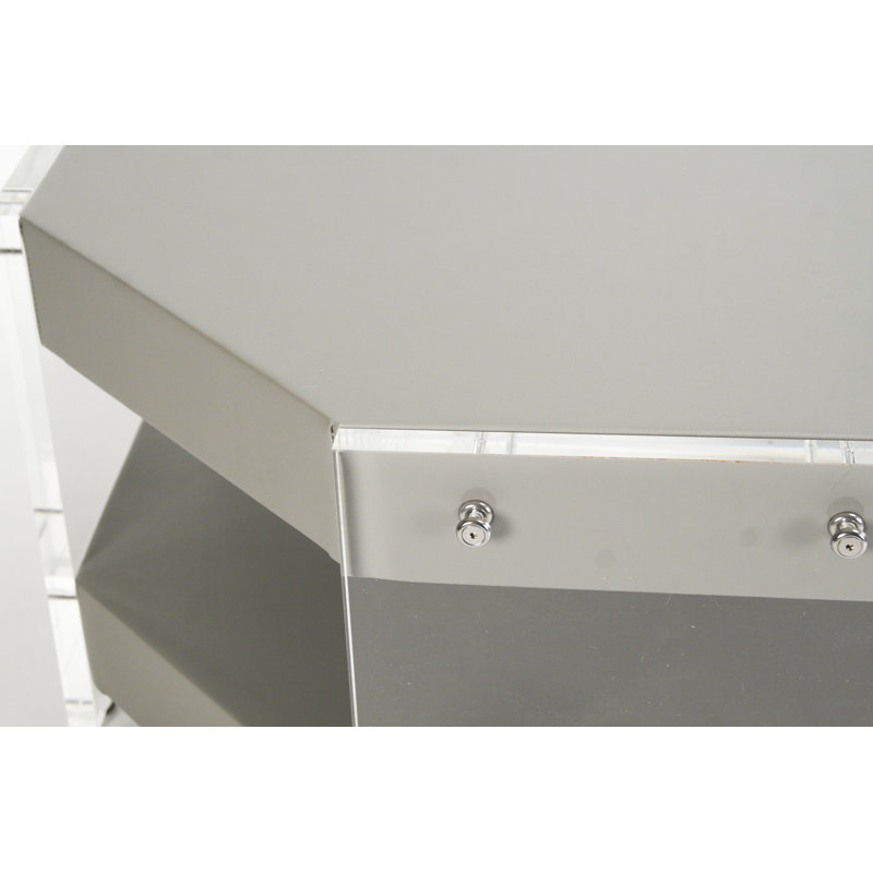 Acel Coffee Table, Gray Green