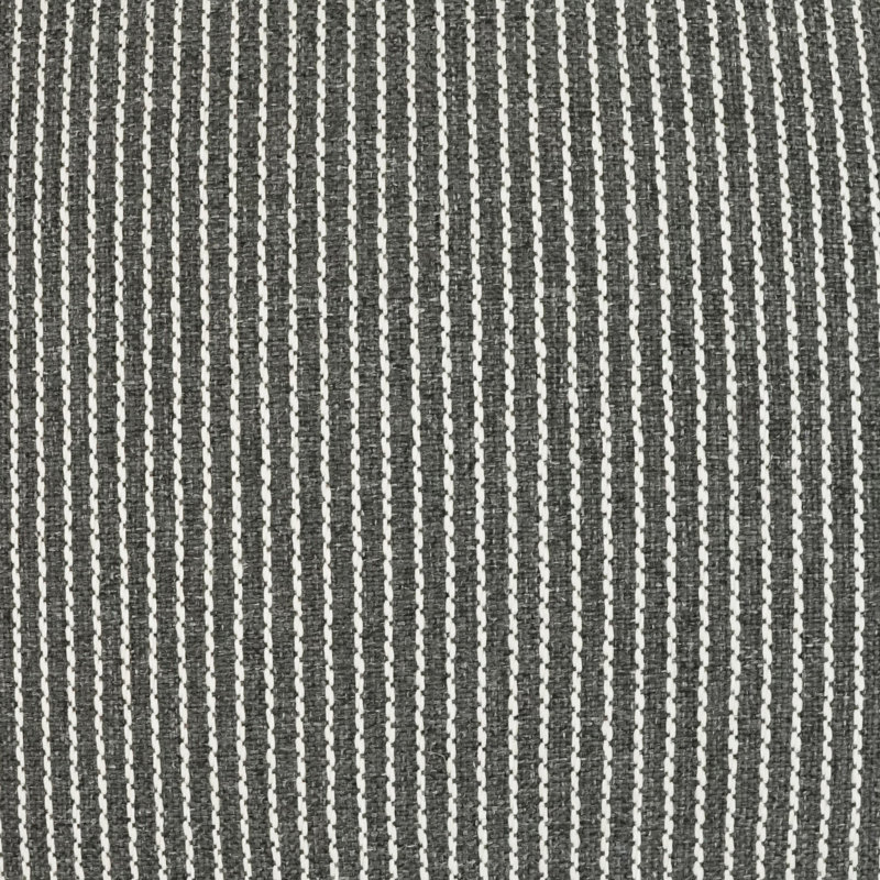 Linus Indoor/Outdoor Pillow Cover & Insert, Square 22", Graphite