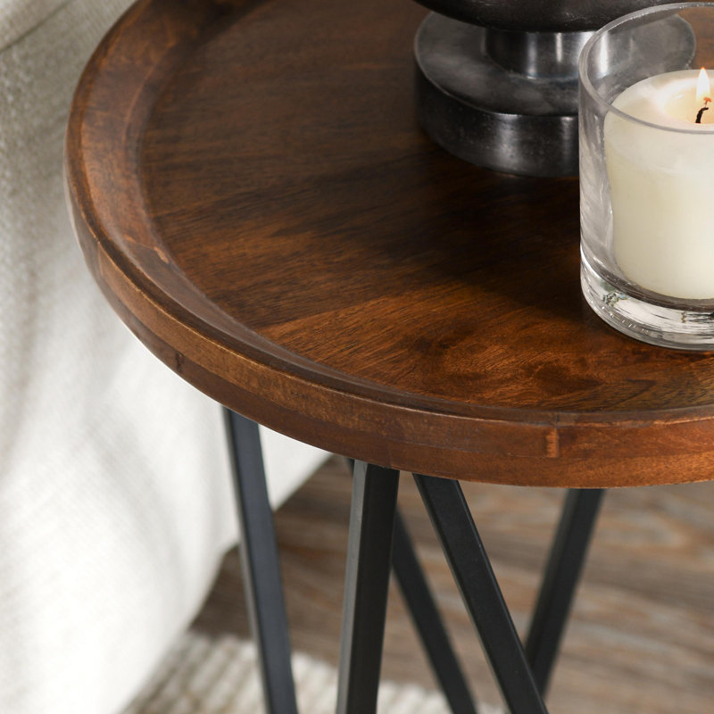 Lamar End Table Med. Brown