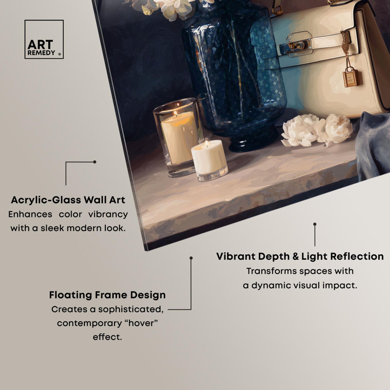 Impression luxueuse sur bois décorations de luxe par Art Remedy, H 15 po x l 10 po