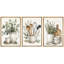 «Rustic Botanical Kitchen Still Life», art de cuisine, impression sur toile encadrée, 3 pièces-130379562-130379565