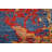 Vegetable Dye Abstract Handmade Wool Rug 3x5