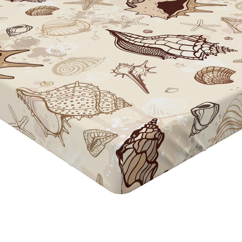 Drap-housse nautique Ambesonne, Drap-housse de taille simple