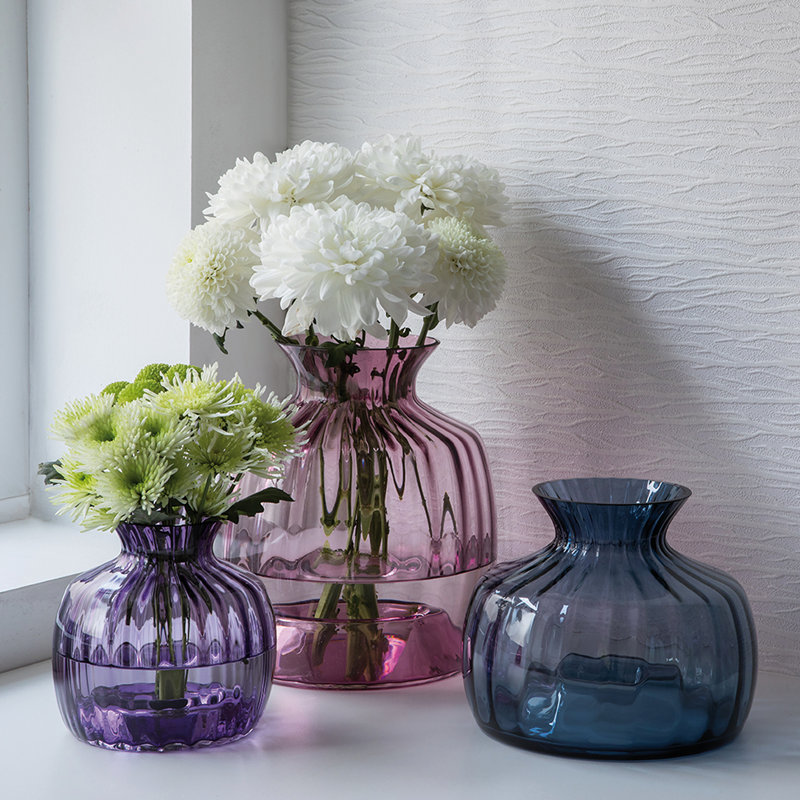Dartington Crystal Cushion Table Vase