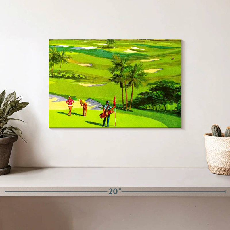 Senne Golf Course, 8" H x 12" W