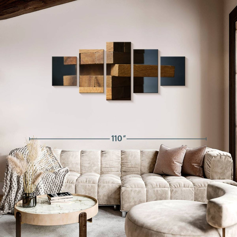 Jenga Game, 36" H x 80" W