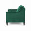Fauteuil club en velours