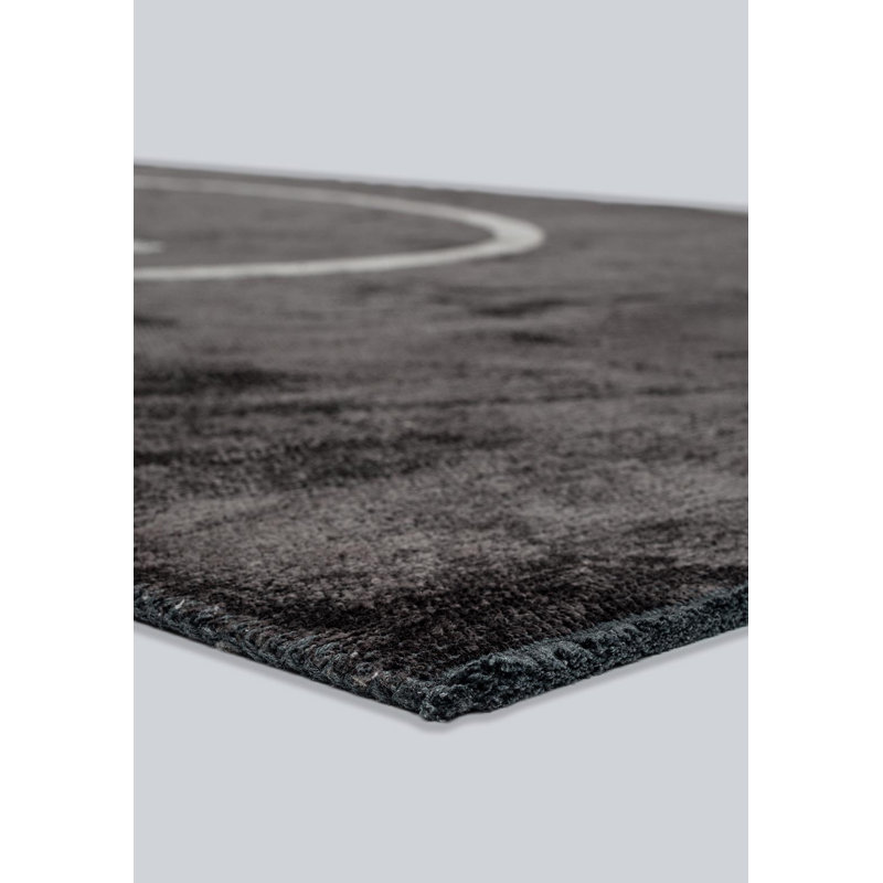 Squiggle moderne et abstrait, Rectangulaire : 6 pi 7 po x 9 pi 10 po