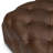 Turin Tufted Square Genuine Leather Ottoman-833159885