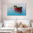 Mehar Red Rowboat On Calm Waters-108975318