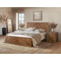 Ensemble de chambre à coucher 3 pièces pour grand lit Balam (lit avec 2 tables de chevet)