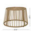 Chaise et table d'appoint, ensemble de patio extérieur