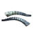 Polished Blesbok Horn With No Tip
