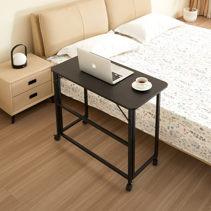 Petit bureau pliable pliable pour petit espace, bureau d'ordinateur d'écriture 31,5 pouces en bureau, bureau pliable pour la chambre à coucher