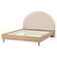 Bed Boucle MILLAY 200 cm Beige-1121078761