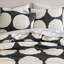Marimekko Kivet Charcoal Cotton Duvet Cover Set-91347746