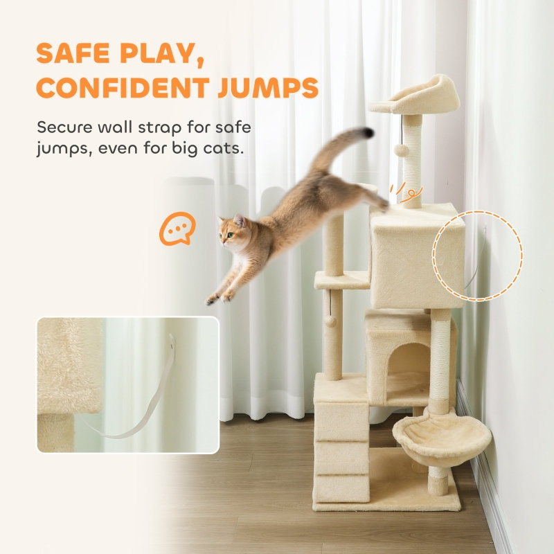 140 cm H Cat Tree / Condo