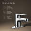 July Single-Handle Bathroom Sink Faucet with Escutcheon-600964204