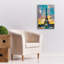  «Rio Senna Y Tour Eiffel» par Pedro Gavidia, art mural sur toile, 18 po x 26 po-46283385