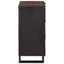 Sideboard With Drawer 40 X 33 X 75 Cm Solid Mango Wood-1592394705