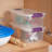 Sterilite Clear View Storage Container Tote w/ Latching Lid