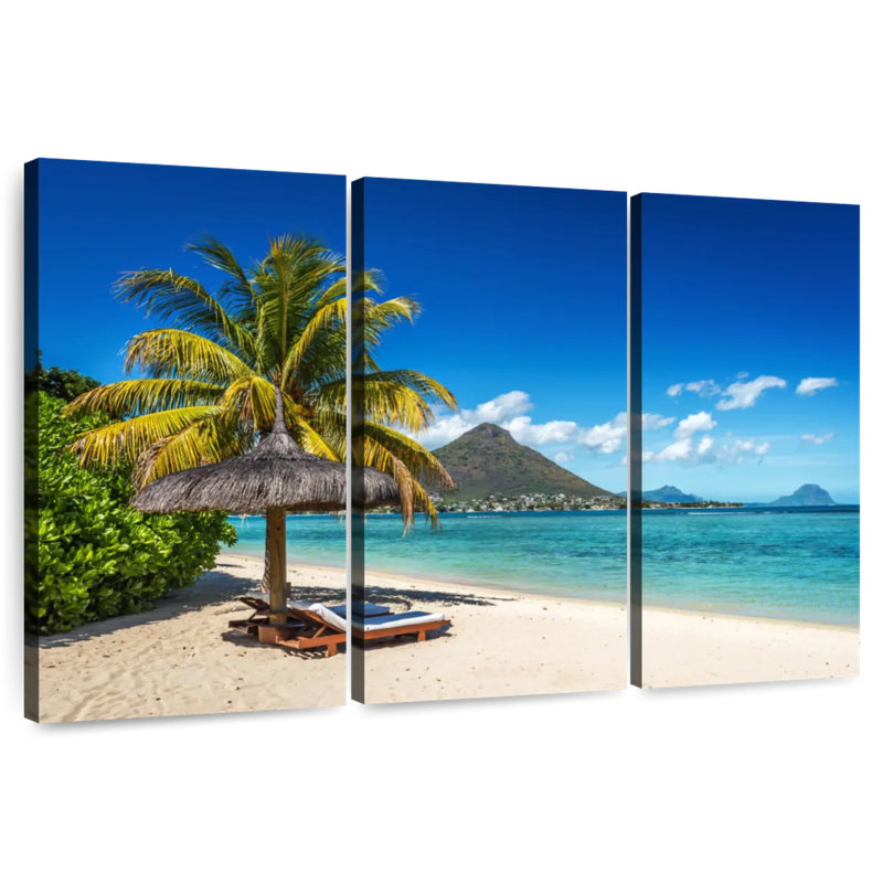 Gillard Mauritius Beach Loungers, 28" H x 45" W