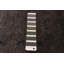 Tapis gris foncé en laine noué à la main de conception unique 4 pi 6 po x 6 pi 11 po